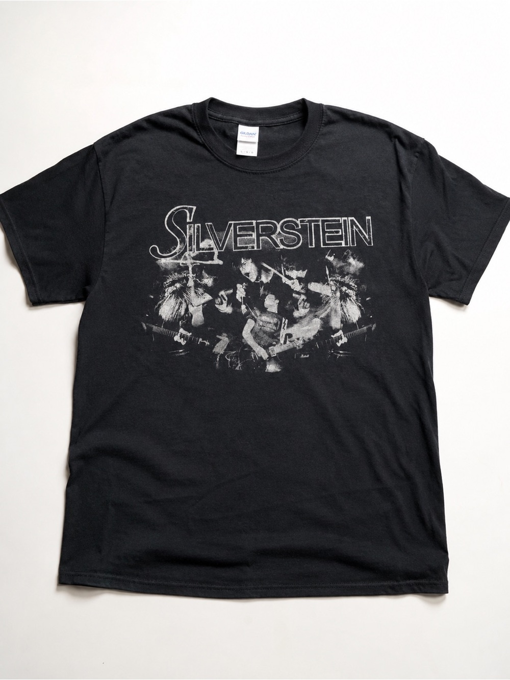 Gildan Black Silverstein Graphic Tee - Men’s Short Sleeve UNISEX SIZE L